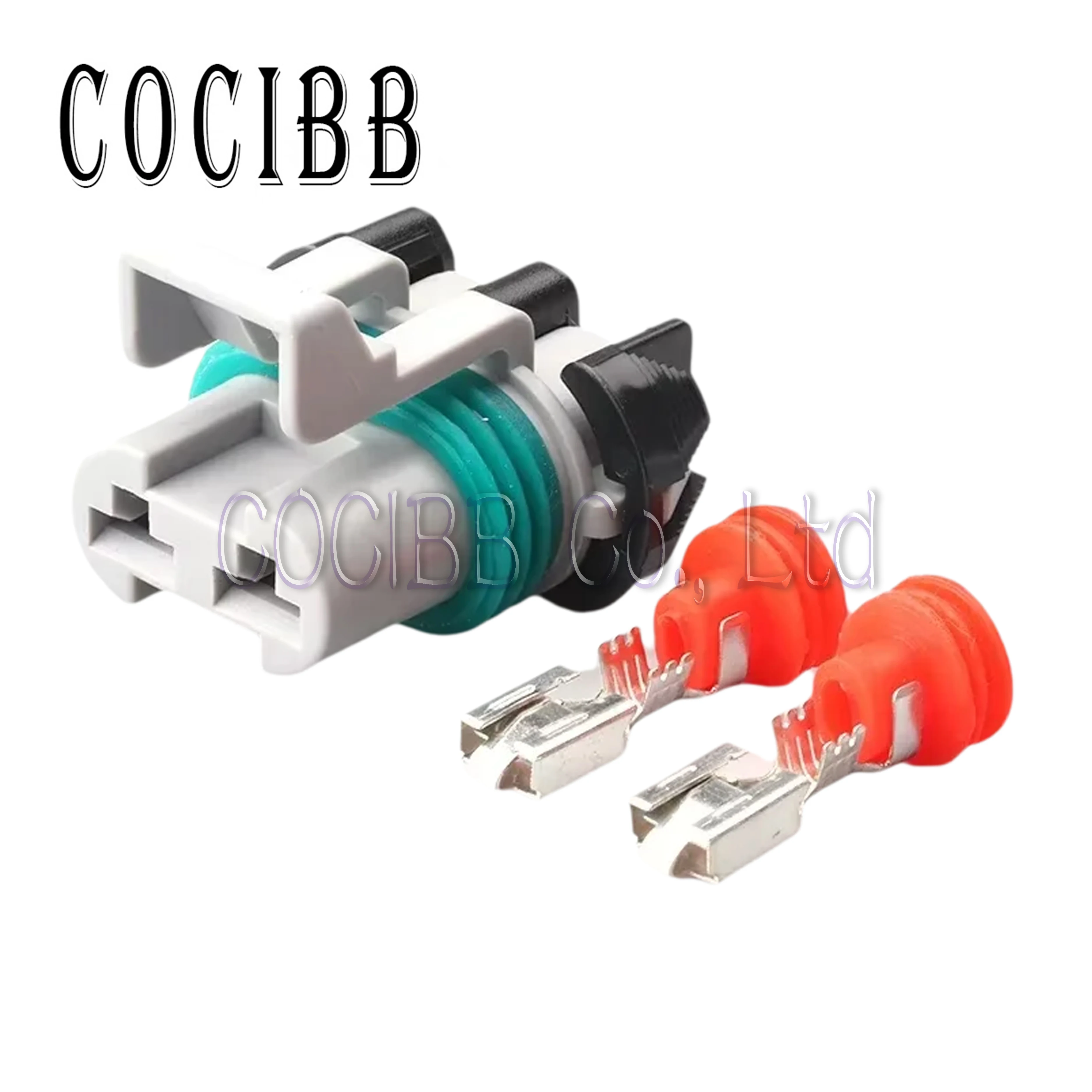 

1 Set 2 Pin 15363993 15363990 Car Map Sensor Male Female Socket Automotive Water Tank Fan Radiator Connector Plug