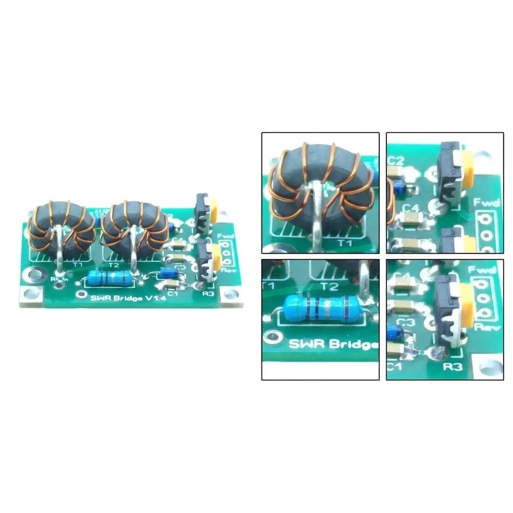For SWR For Bridge for High Frequency Systems to Evaluate Reflection Coefficient and Transmission Line Efficiency