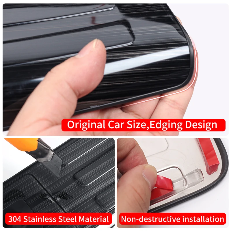 For  2003-2009 Toyota Land Cruiser Prado 120 Interior Decoration Accessories Lc120 Tail Door Guard Board Upgrade Modification