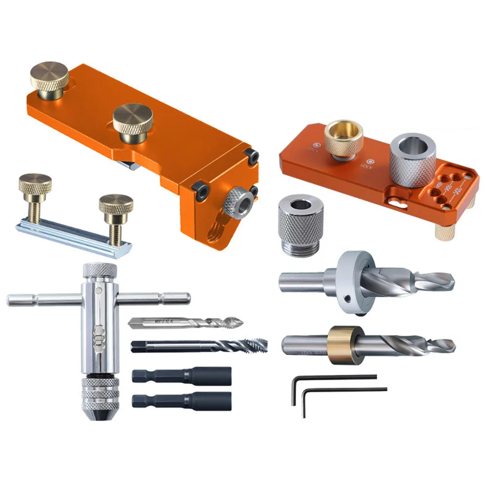 Drill Jig Positioning Assistant for Aluminum Profile with Enhanced Positioning Features and Robust Aluminum Alloy Construction