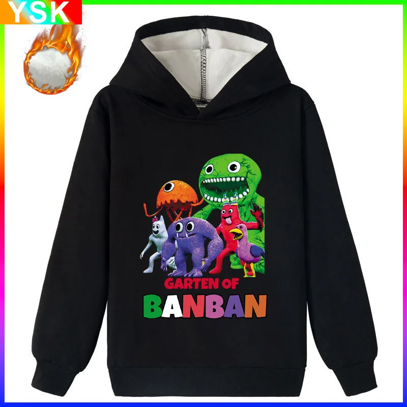 

Garten of Banban Tiny Cottons Kids Winter 2024 Children's Clothing Garten of Banban Velvet Hoodie Sweatshirt