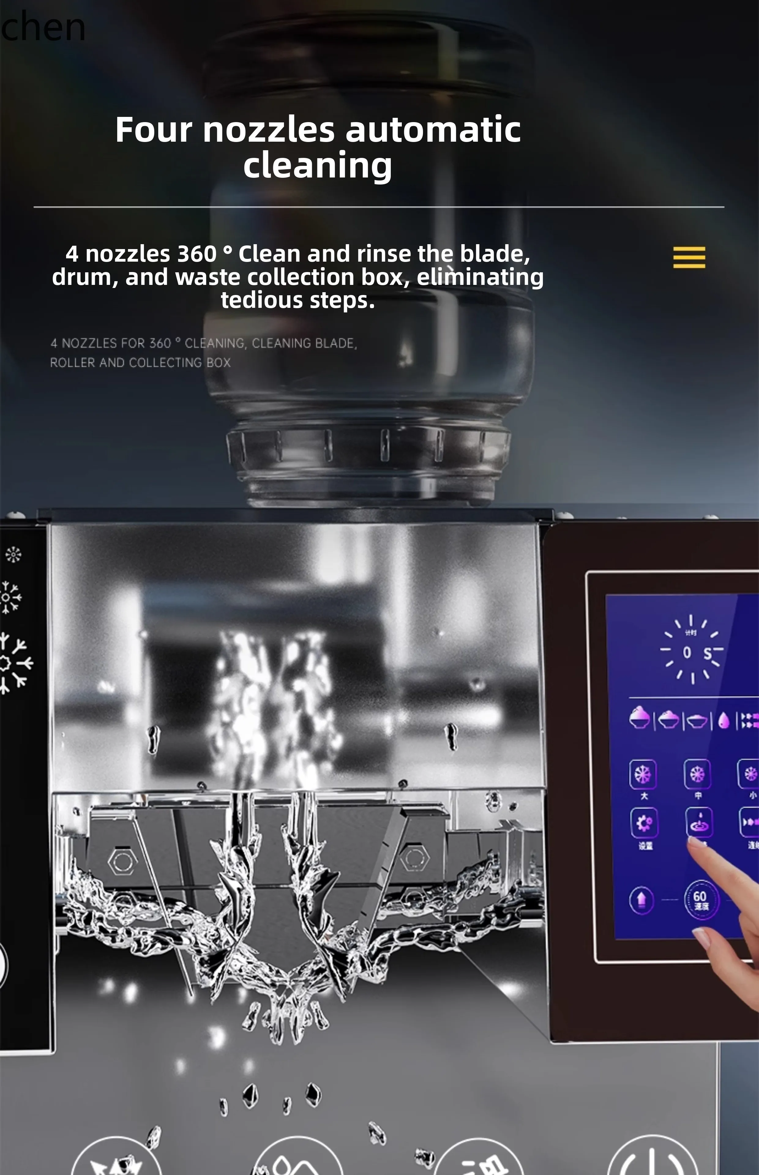 HXL ندفة الثلج التجارية كشك آلة صنع الثلج الثلجية صانع الثلج المنفوش