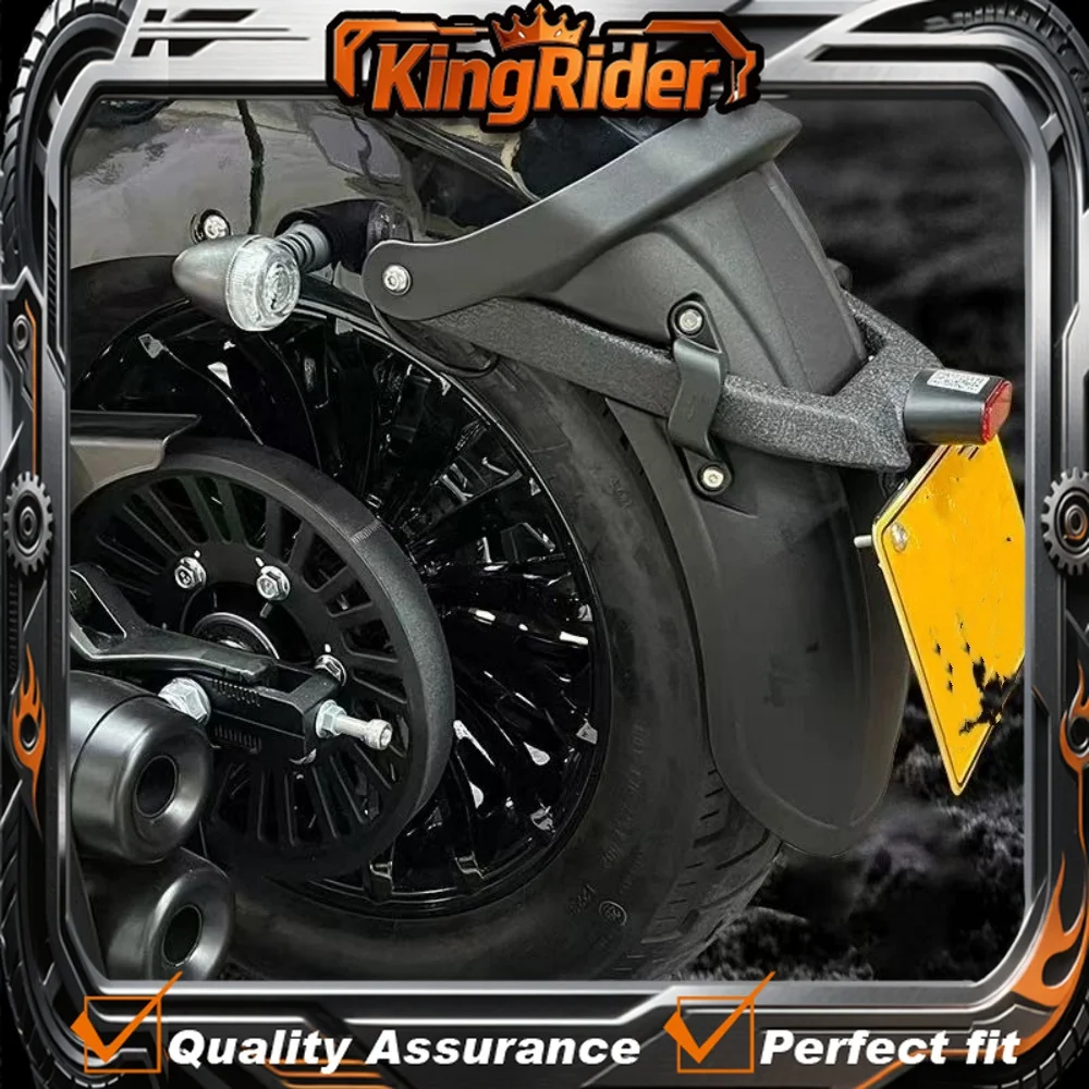 

Suitable for Benda Dark Flag500 front and rear mudguards V4, extended and widened mudguard modification