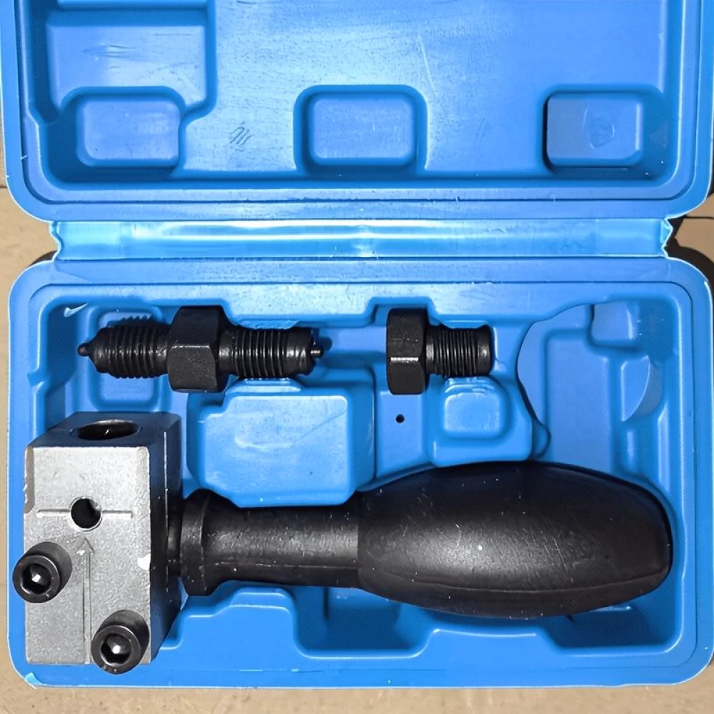 Brake Pipe Flaring Tool 4 75mm Metal Tubing Flare Kit Carbon Steel Car Repair Tool Set Automotive Maintenance