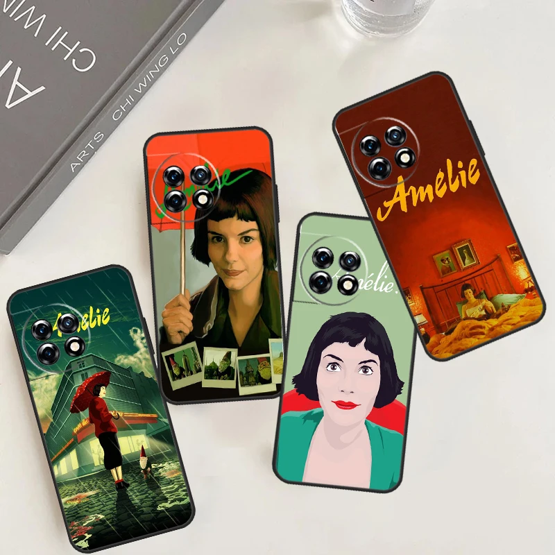 Amelie постер классический французский фильм женский для OnePlus 12 11 9 10 Pro 8T 9R 10T 10R 12R OnePlus Nord 2 2T N20 N10 CE 3 Lite чехол