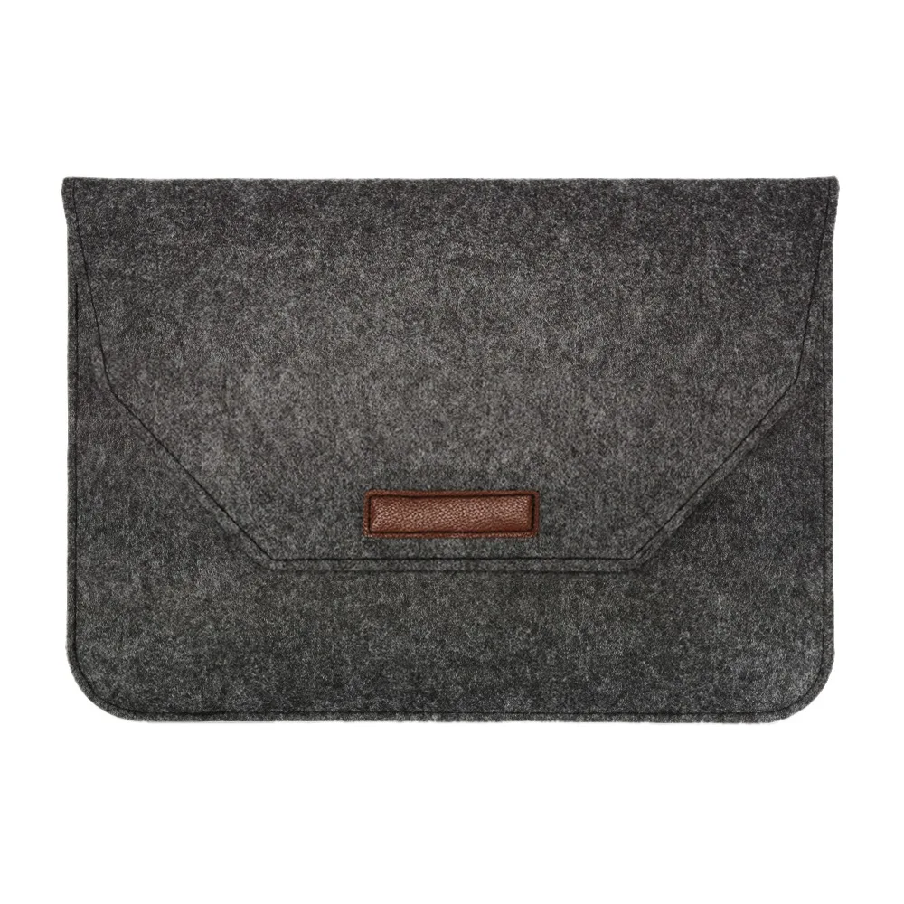 Voground Laptop Sleeve Compatible 13-13.3 Inch Macbook Air,Ultrabook Netbook Tablet,Wool Felt Material Breathable,Shockproof,Wea