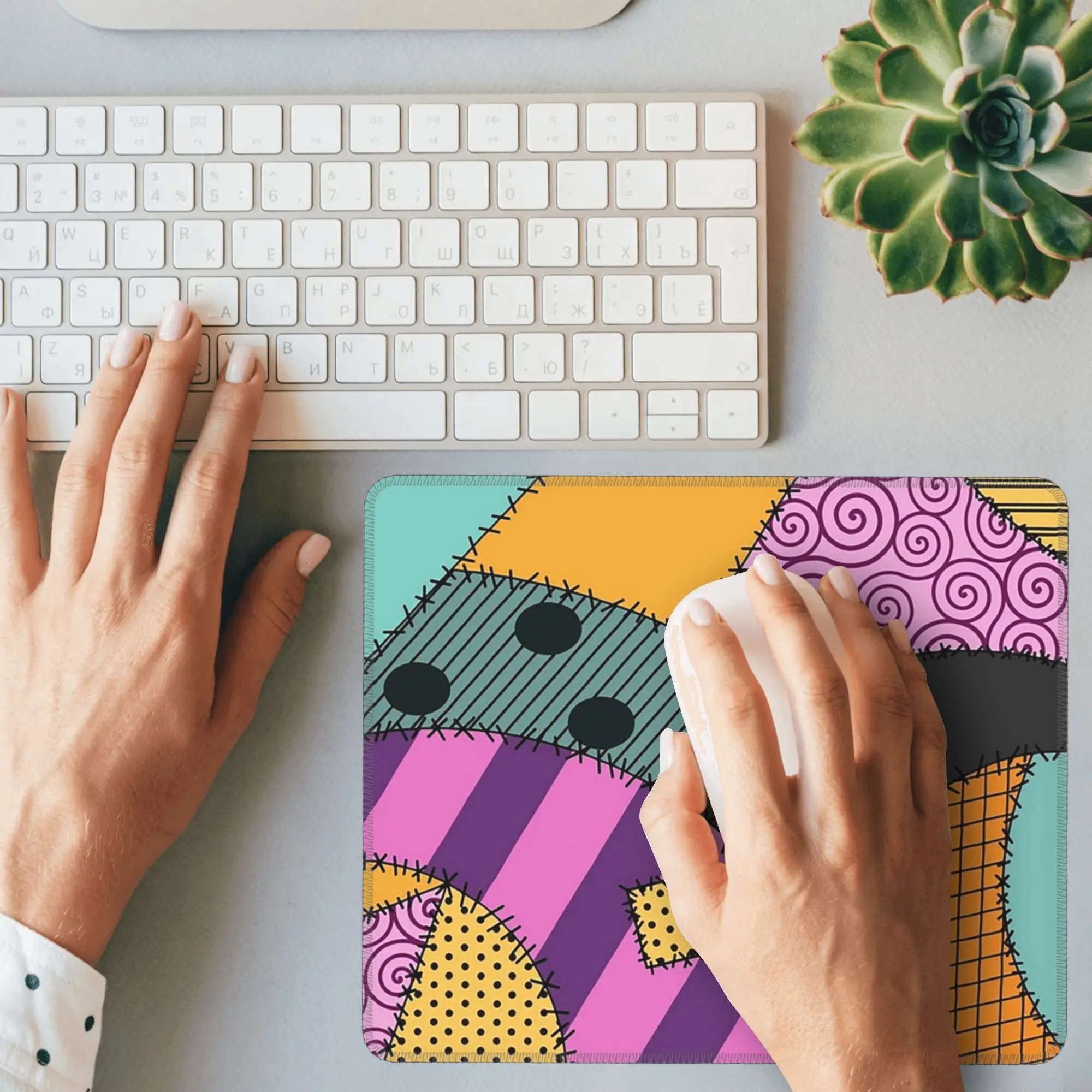 

Коврик для мыши Sally Ragdoll, коврик для компьютерной клавиатуры, коврик для мыши, игровой ПК, ноутбука, настольный коврик, офисные аксессуары, настольные коврики