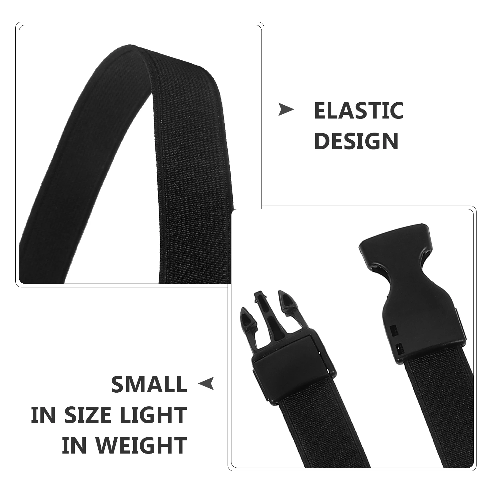

6pcs Garbage Can Bands Elastic Trash Bag Holder Litter Box Fixing Straps For Kitchen Picnic Party Strong Fixation Multifunction