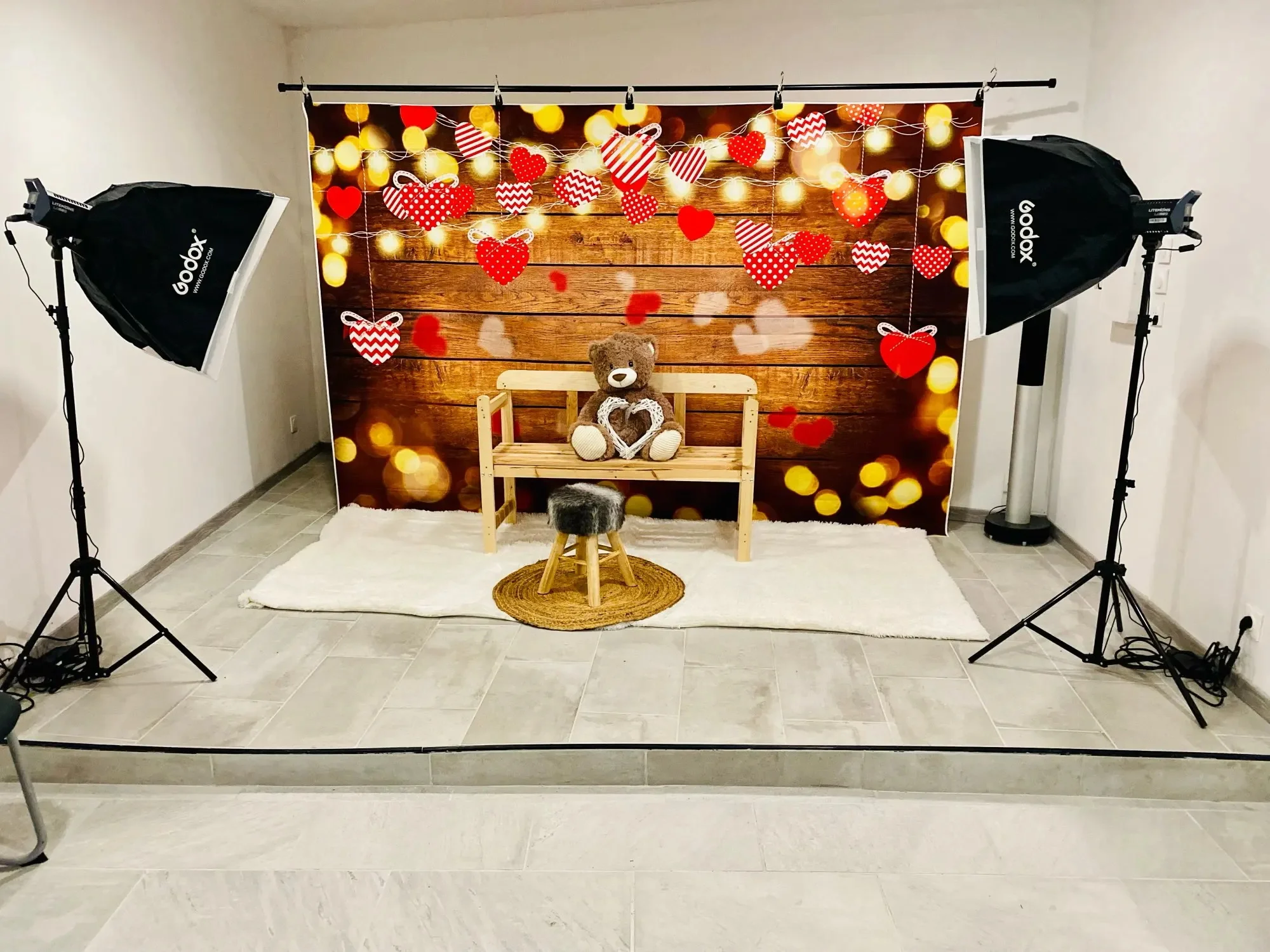 Valentinstag Hintergrund für Fotografie Fehlersuche 14 rote Rose Liebe Herz Luftballons Hochzeit Fototermin Hintergrund Fotostudio Requisite