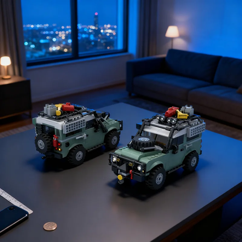 

586pcs MOC MOCturnal Mini Icons LAND City Champions Model Building Blocks Creative Display Gift Collectible Decor Kids Premium