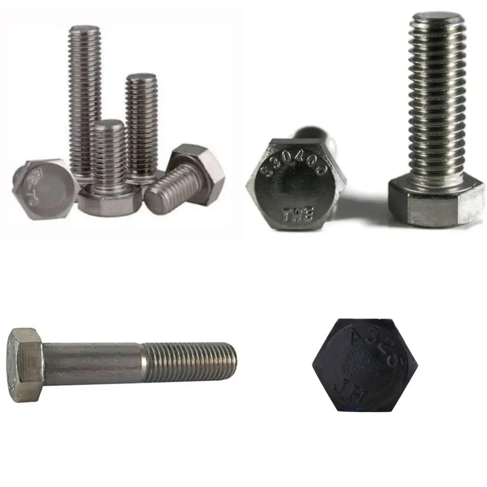

Stainless Steel 316 Fully Threaded Coarse Thread Hex Head Cap Screw Bolts M8-1.25 x 12mm, Quantity 100, High-Quality Fasteners
