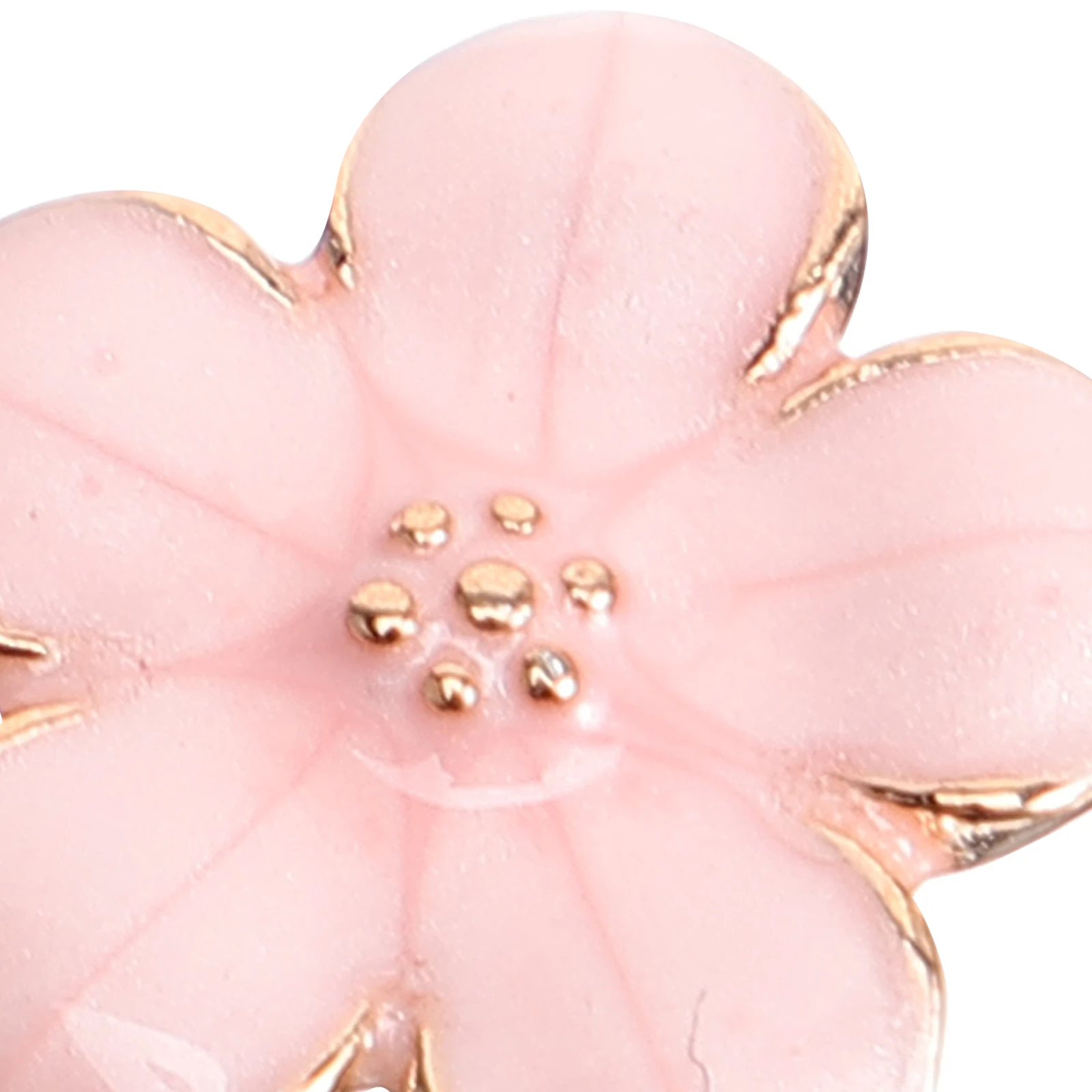 

50Pcs Cherry Blossom Alloy Flower Charms Jewelry Making Pendants DIY Necklace Bracelet Handcraft Supplies Flower Charms