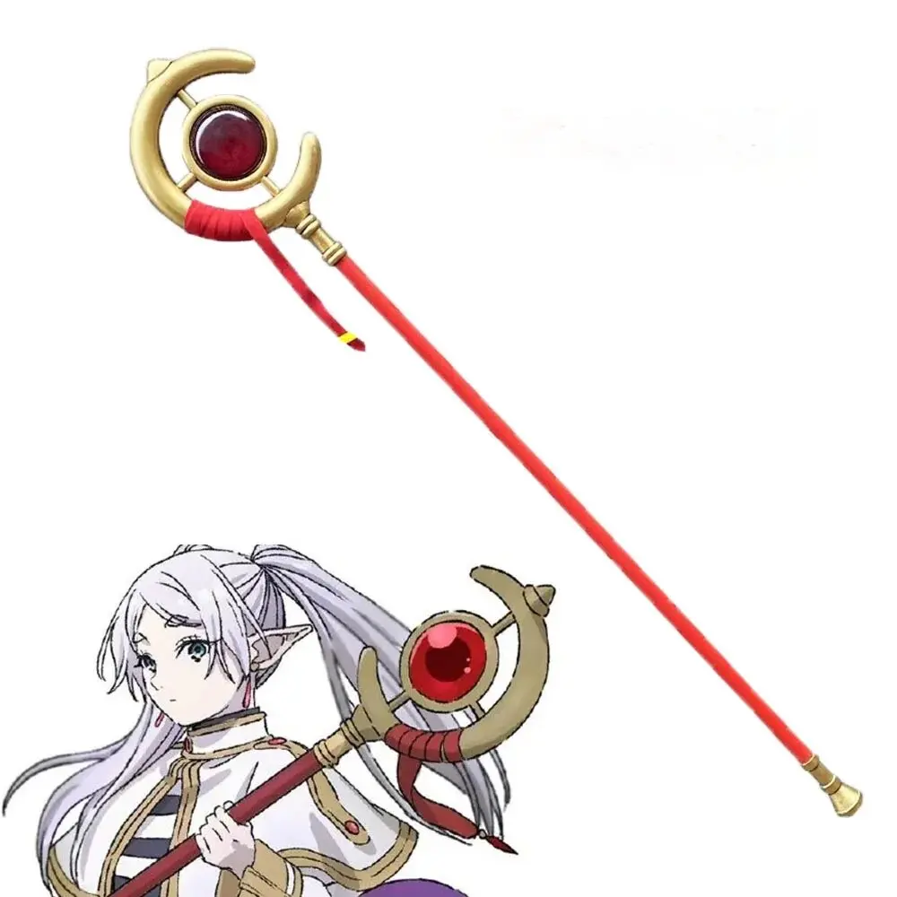 

Anime Frieren Beyond Journey's Frieren Cosplay Walking Stick Prop Weapon For Adult Women Halloween Carnival Costume Accessories