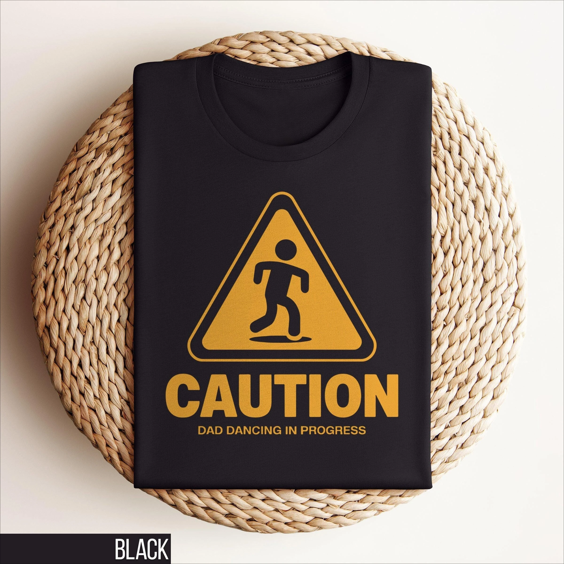 

Be Careful Dad Dancing Графический принт Летние роскошные брендовые мужские и женские футболки из чистого хлопка с короткими рукавами Модные