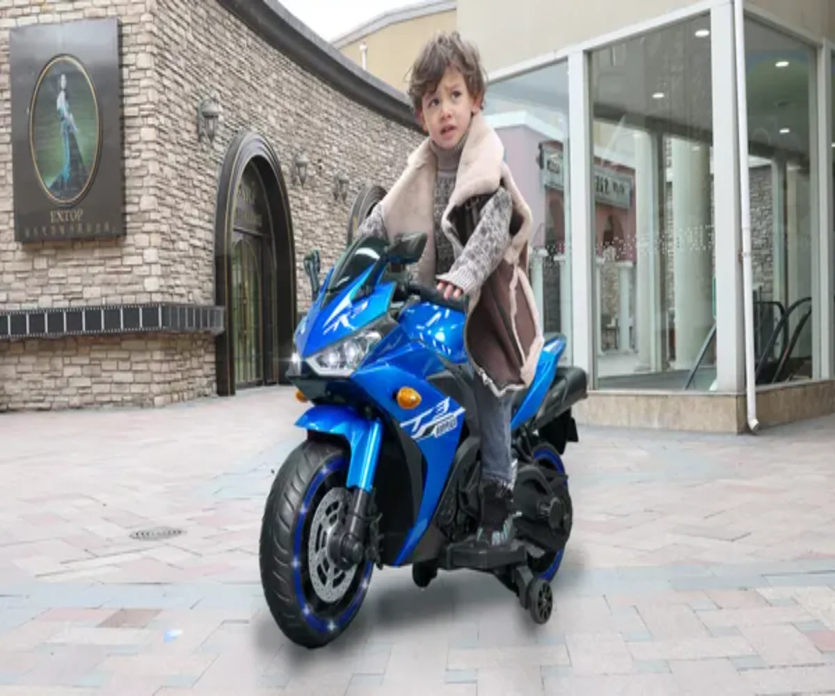 Tamco 12V Kids Moto | 3-6Y Ride-On | 12V7Ah, Training Wheels, Light Wheels