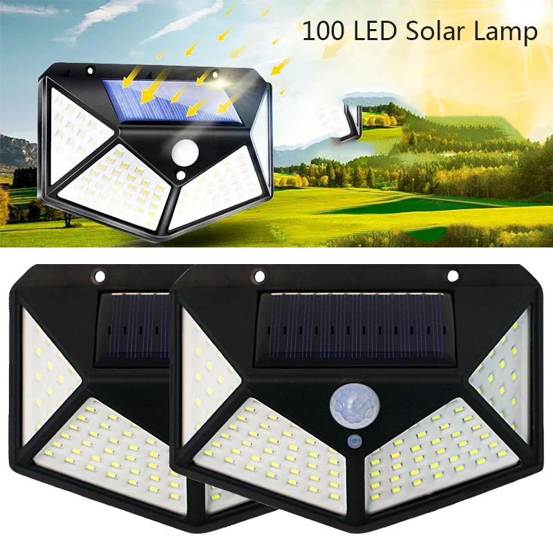 

Multifunctional Solar Lamp Outdoor Garden Decoration Solar LED Light Waterproof Sunlight Powered Spotlight with Motion Sensor