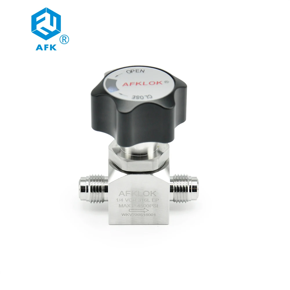 

2025 Hot sales Ultra High Purity Diaphragm Valves VCR in Single Port M VCR 3000PSI