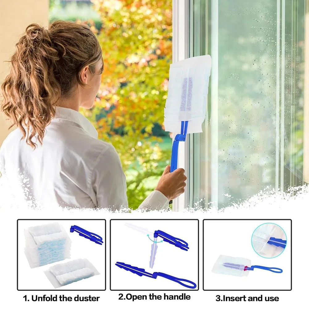 High Quality Duster Refills Kit Easy to Use Microfiber Replacement for Effective Dust Cleaning Home and Car Auto Dusters view 4