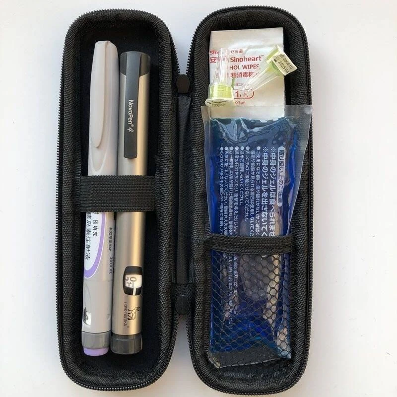 Protective Hard EVA Travel Protect Box Storage Bag Carrying Cover Case for Insulin Pens