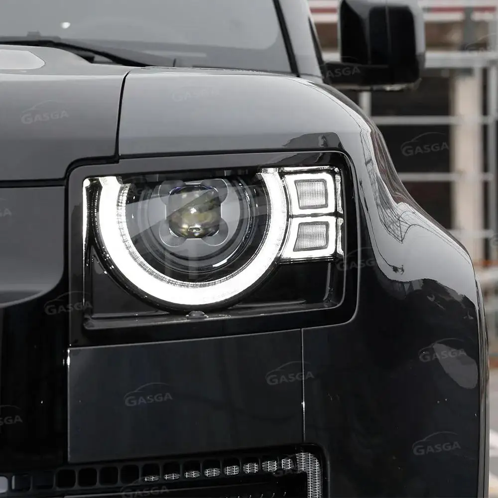 GASGA New For Land Rover Defender 2020 2021 2022 2023 Car DRL Headlight Light Guide Strip Daytime Running Light Tube Bar