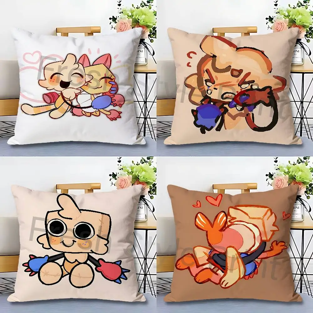 D-Dandys W-WorldS G-Goob Various Sizes Square Pillow Case For Car Home Bedchamber Decor Custom Valentine gift