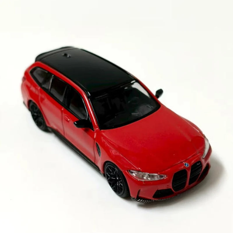 

MINI GT 1:64 M3 Touring 700, модель автомобиля из сплава, статическая коллекция, украшенные праздничные подарки, игрушки