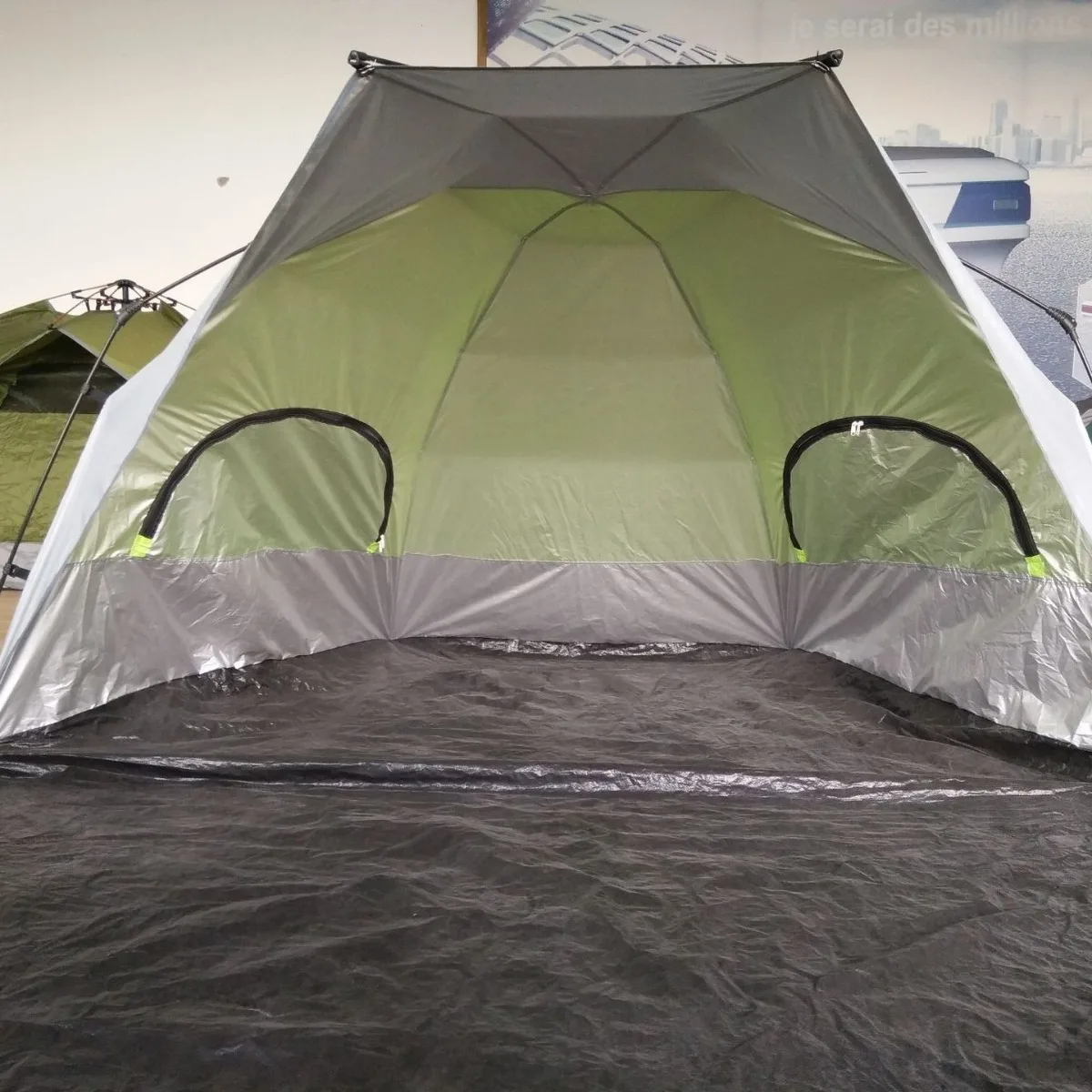 خيمة خارجية للتخييم على الشاطئ، نافذة مزدوجة ممتدة، خيمة صيد على الجليد #3