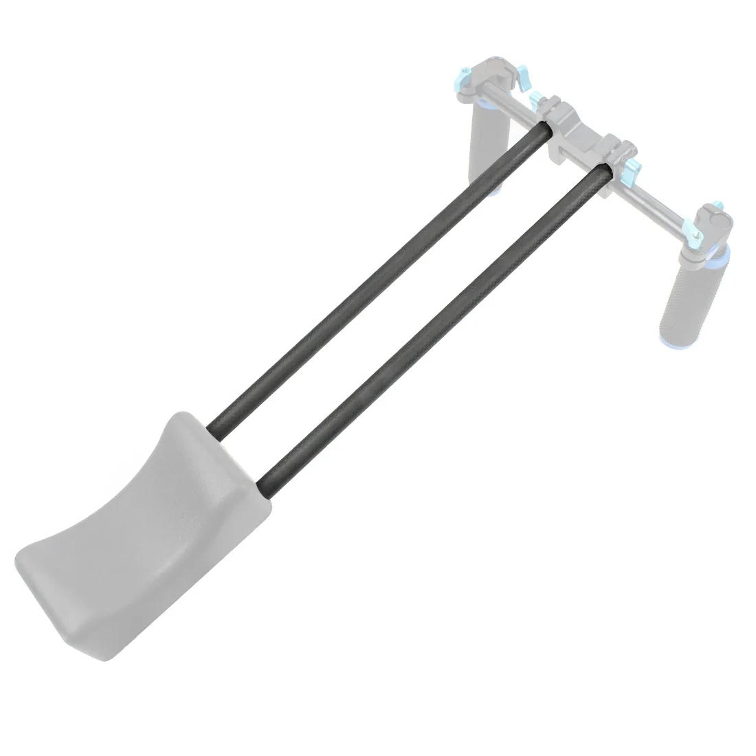 2Pcs 15mm Carbon Faser Rohr Stange 10cm 15cm 25cm 30cm 40cm für Dia 15mm Rod Rail System Follow Focus Kamera Käfig Kit Zubehör – Detail 39