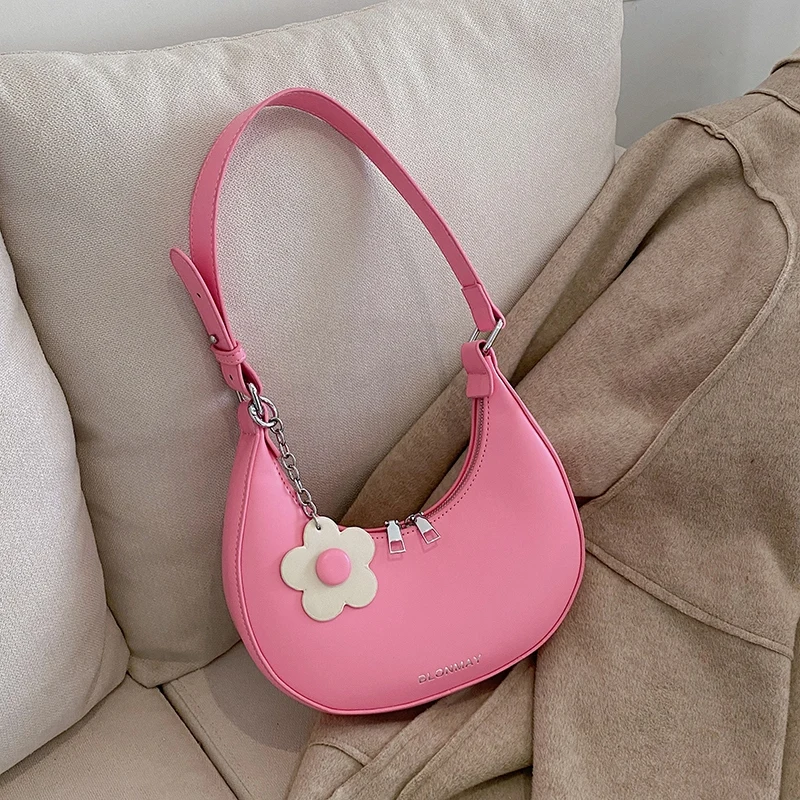 

Модные однотонные сумки на плечо, интерьерное отделение седла, 2024, высококачественные сумки для женщин, женские Сумки из искусственной кожи на молнии