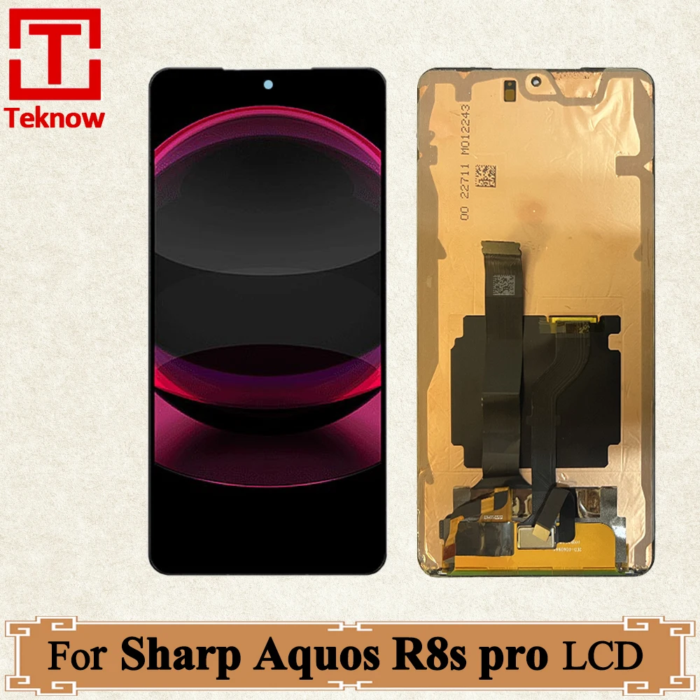 

OLED 6.6'' For Sharp Aquos R8s pro LCD Display Digitizer Assembly Touch Screen Replacement Parts For Sharp Aquos R8spro LCD