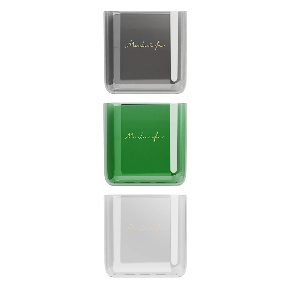 

Wall Mounted Storage Box Acrylic Desk Organizer Bathroom Bedroom Kitchen Holder Pen Case Container Student Supplies Stationery