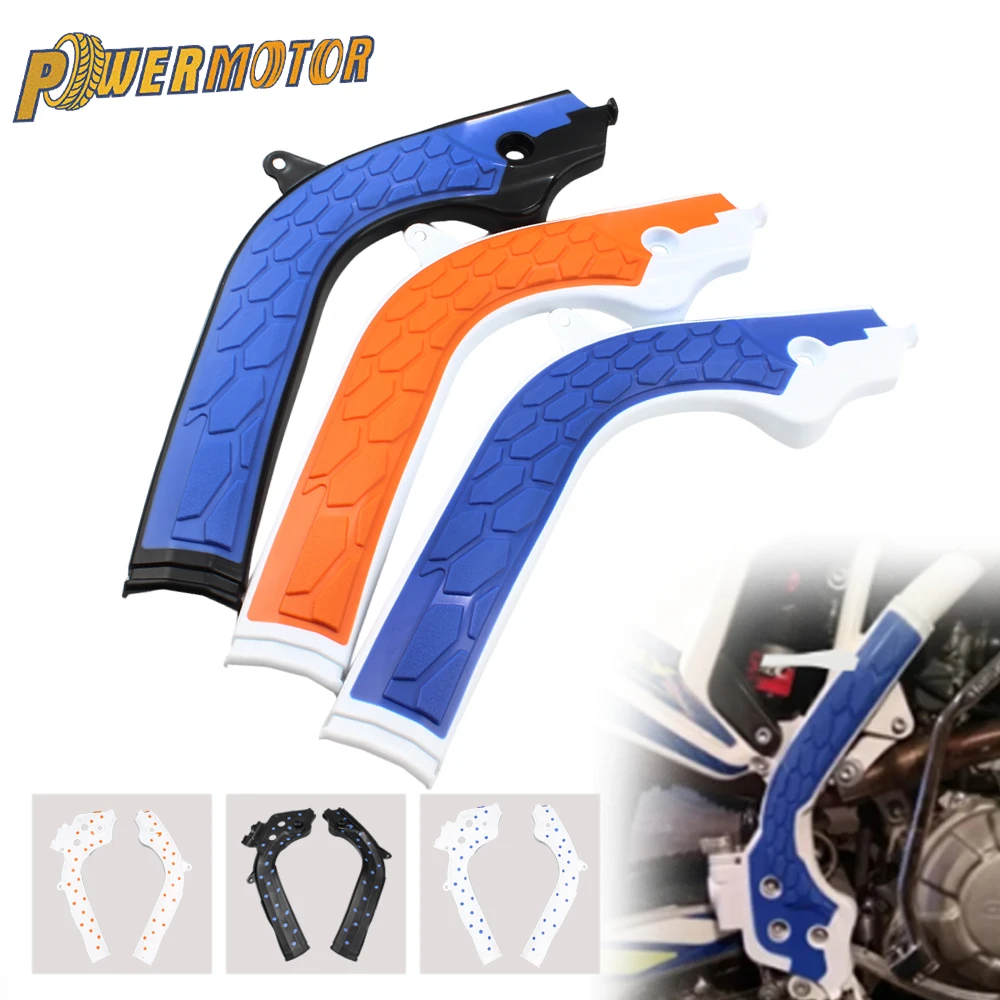 Motorrad Rahmen Schutz Schutz Abdeckung Für Husqvarna TE FE FC SX SXF EXC EXC-F 125-450 Motocross Zubehör Änderung teile