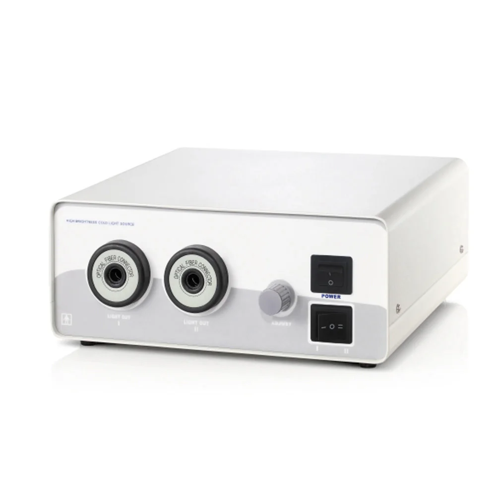 Medical Endoscope 250W Double Hole Halogen Cold Light Source Anoscope Arthroscope Endoscope Instrument