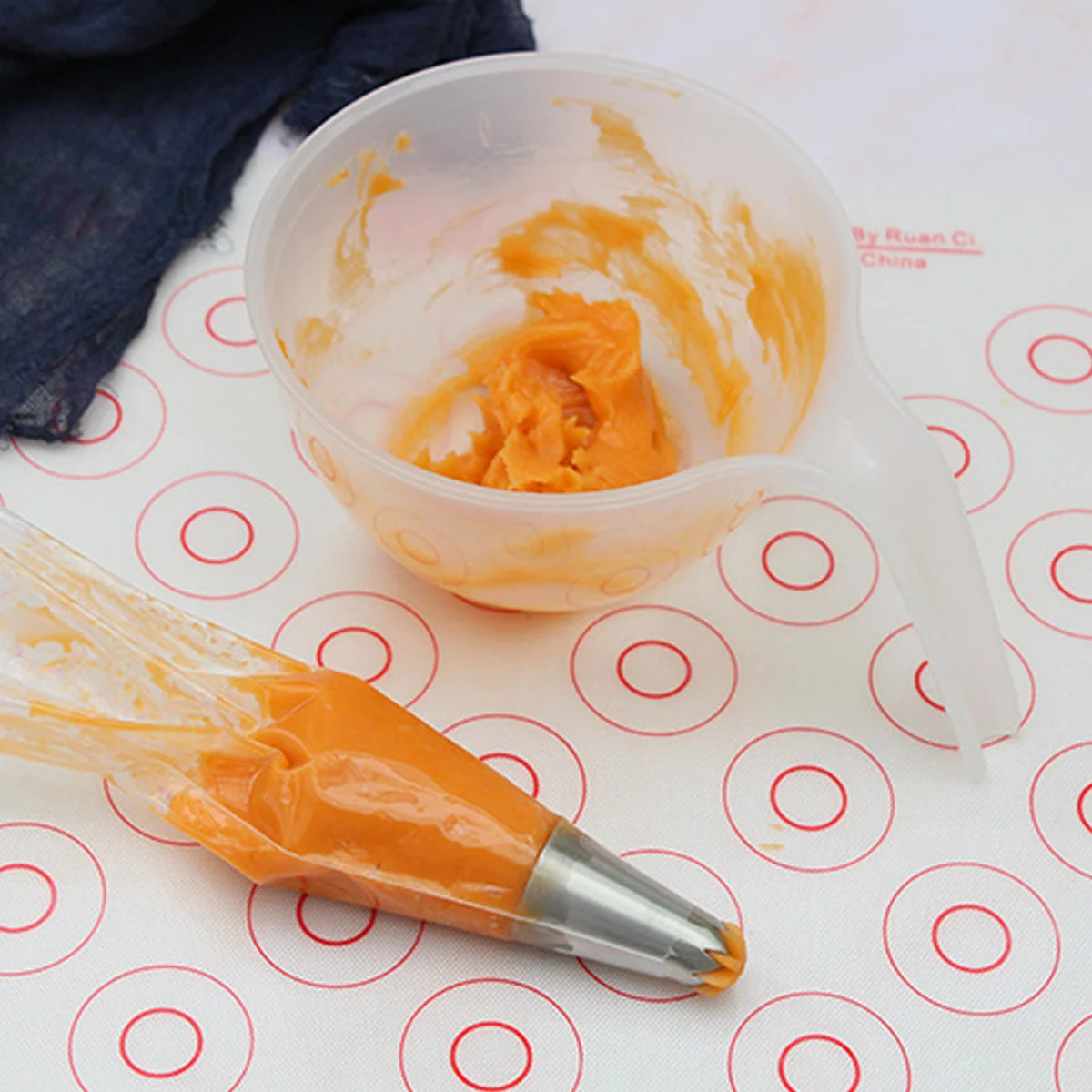 3 pezzi ciotole per miscelazione colori tubazioni ciotola di plastica semplice per snack salsa per insalata che serve microonde cottura conservazione degli alimenti leggera