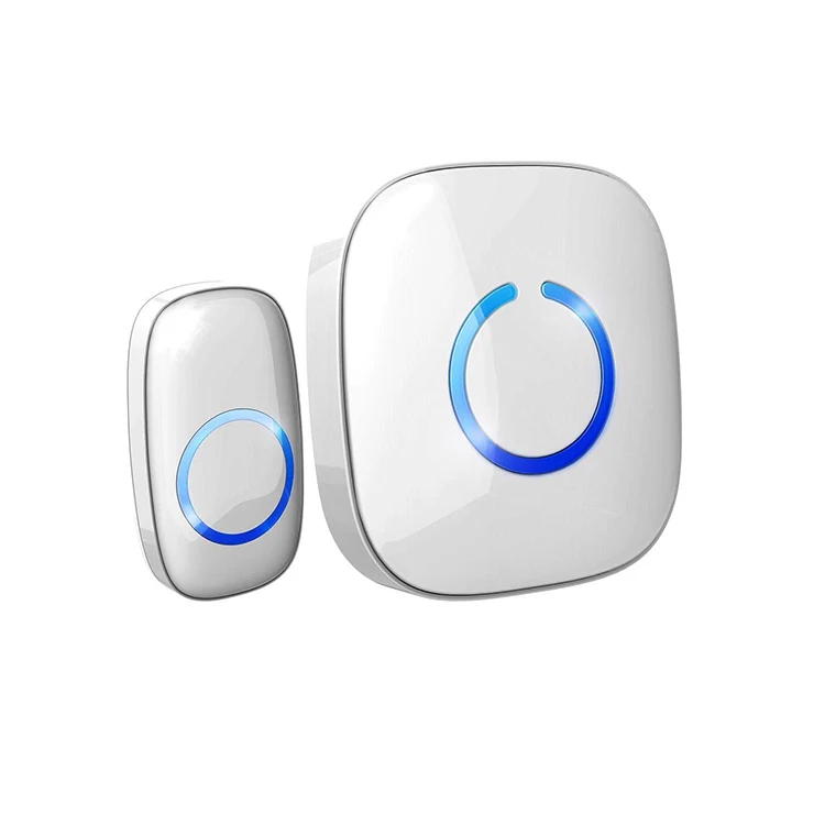 Newest Smart Home Plastic Wireless Addams Long Range Waterproof Family Wireless Doorbell