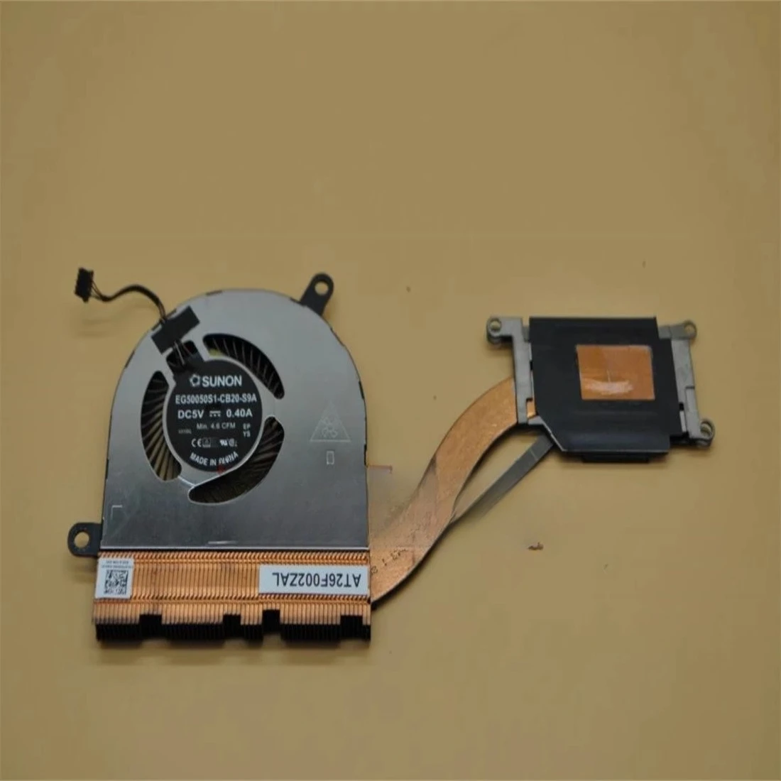 For  Dell Latitude E5480 E5490 E5491 E5495 Fan Heatsink 0F6WHW