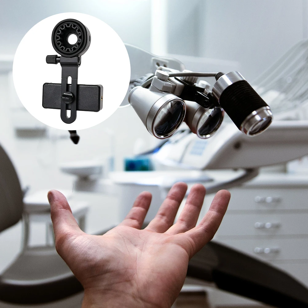 

Phone Mount Adjustable Universal Clip for Telescope Binocular Monocular Phone Photography Adapter Stable Mobile Video Camera