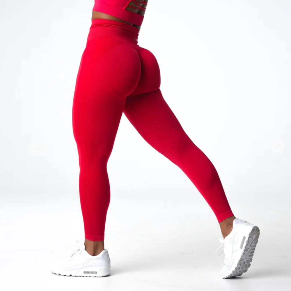 2024 Contour 2.0 Seamless Leggings for Women Scrunch Butt Booty Legging High Waisted Yoga Pants Stretchy Sports Legging Gym Wear