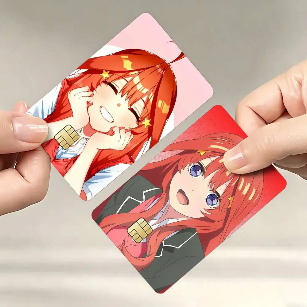 

I-Itsuki N-Nakano Decorative Waterproof Film Skin Cover Credit Card Stickers Debit Front Bank Bus Pass