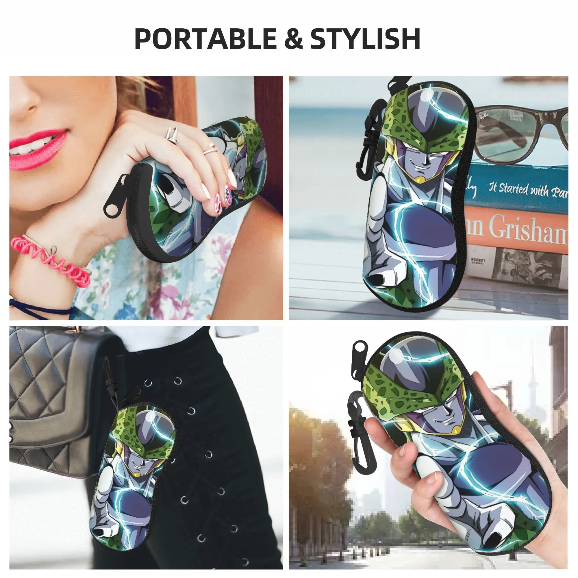 Dragon Ball Cell Glasses Case Men Women Printing Accessories  Sunglasses Box Charming Eyeglasses Box - view 6