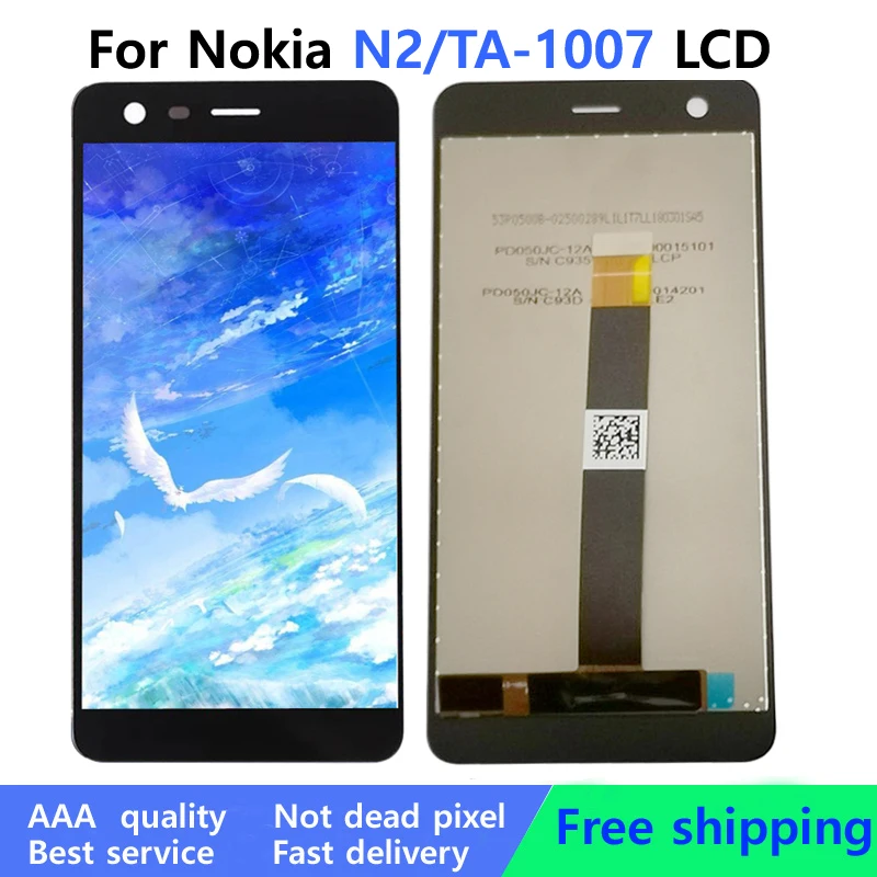 

Оригинальный дисплей для Nokia 2 N2 LCD TA-1007 TA-1029 TA-1023 TA-1035 TA-1011 дисплей сенсорный экран дигитайзер в сборе Замена