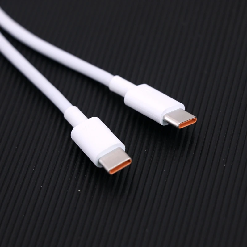 Oryginalny kabel USB Type-C do Type-C Huawei Matebook o długości 1.8m/1m, szybki kabel do transmisji danych 6A, kompatybilny z telefonami Huawei P50, P60, P70 Pro, Mate40 Pro — zdjęcie produktu 5
