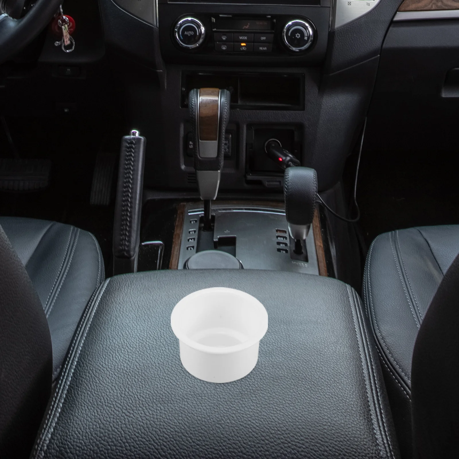 

Car Cup Insert Flush Mount Marine Drink For Boat Rv Yacht Vehicle Side Drain Can Holder Plastic Beverage Holder