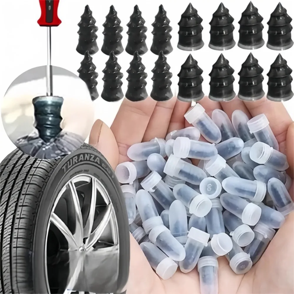 20pcs Universal Vacuum Tire Repair Nail Kit Is Suitable Quick Repair Tools Vacuum Tire Repair Nails for Automobiles Motorcycles