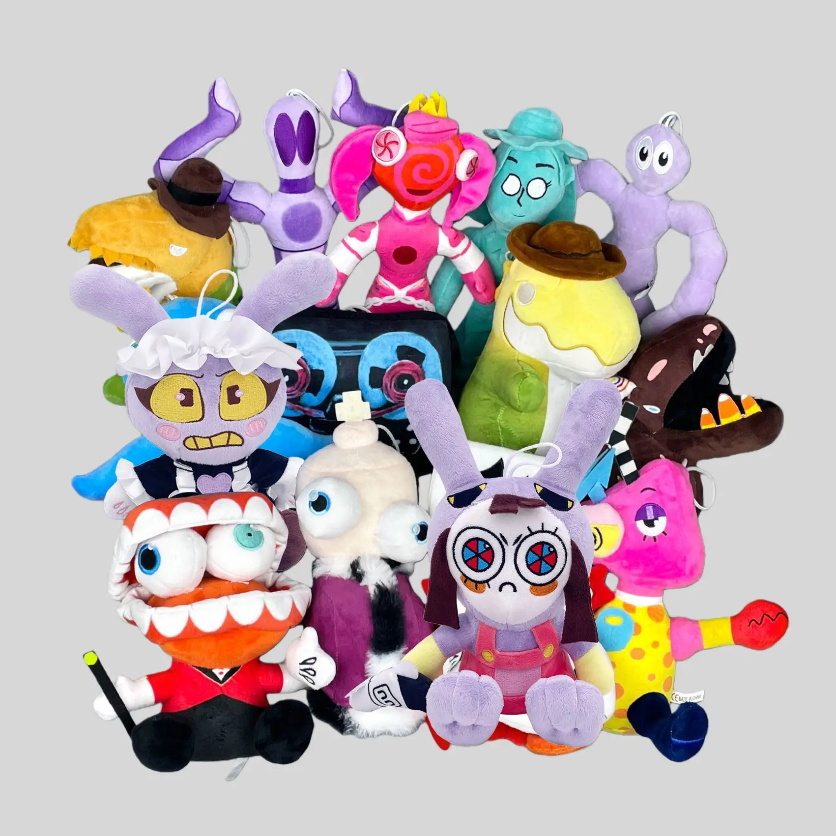 

Плюшевая игрушка-кролик из мультфильма «Цирк», 23-25 см, милая кукла-плюшевик в образе горничной, мягкая плюшевая игрушка, вдохновленная аниме-персонажами Digital Circus