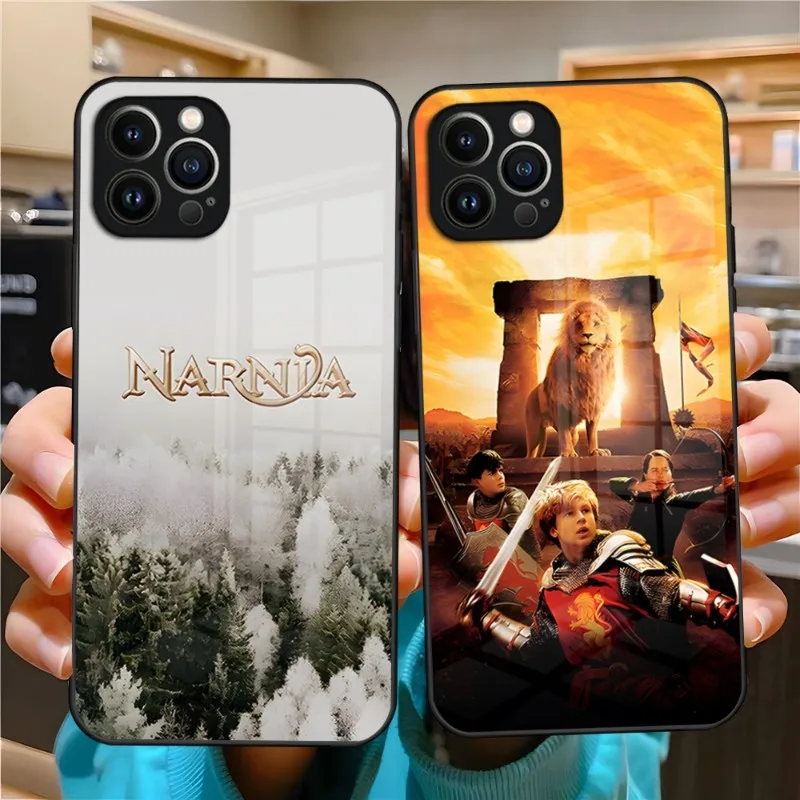 The Chronicles Of Narnia Phone Case For Apple IPhone 14 Pro 12 11 13 Mini X XR XS Max 8 7 6 Plus SE 2020 Glass Design Back Cover