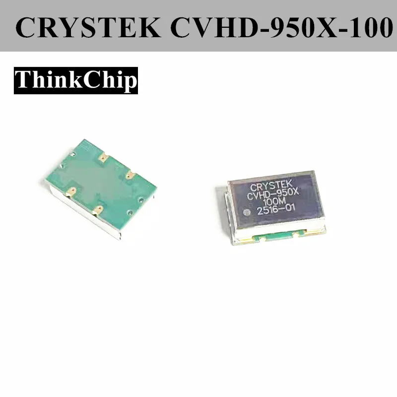 (1PCS)New original femtosecond CRYSTEK CVHD-950X-100.00 100M 100.000MHZ high-precision crystal oscillator