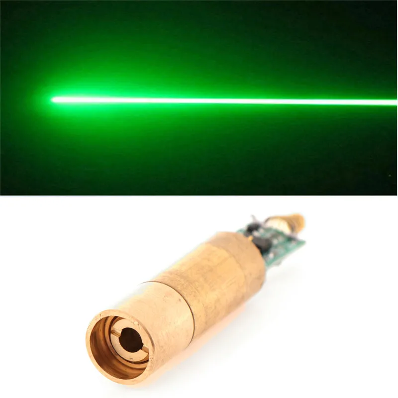 532nm 30~50mW green Spot laser module laser diode light free driver