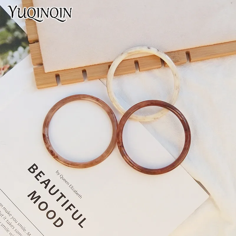 Vintage Geometric Multi Color Bracelets for Women 2022 Set Trend Resin Thin party Bracelet Bangles for Girls Charms Jewelry Gift