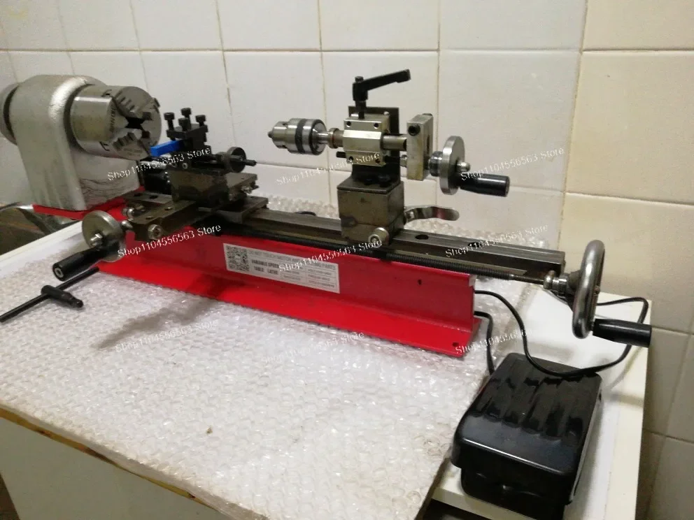 ​​Miniature Desktop Lathe - High-Precision Mini Lathe for Small Parts Machining & Model Making​​